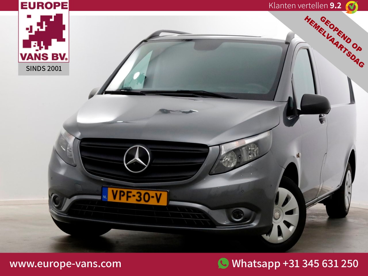 Mercedes-Benz Vito - 114 CDI 136pk RWD Compact 9G Automaat Navi/Camera/Achterklep 04-2022 - AutoWereld.nl