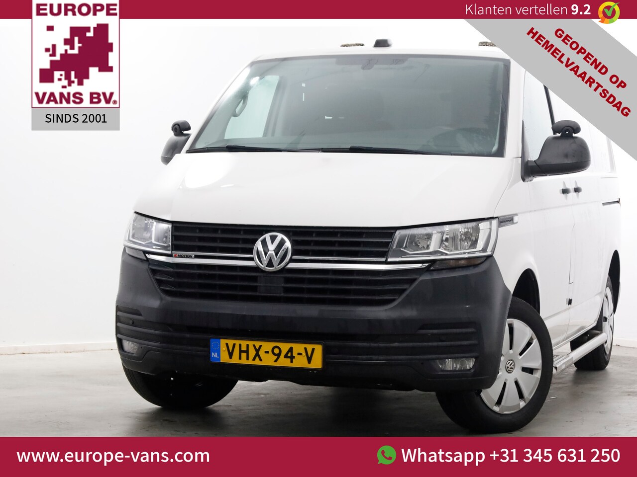 Volkswagen Transporter - T6.1 2.0 TDI 150pk L1H1 4Motion 4x4+Sperdiff. Achterklep/2x Schuifdeur 05-2021 - AutoWereld.nl