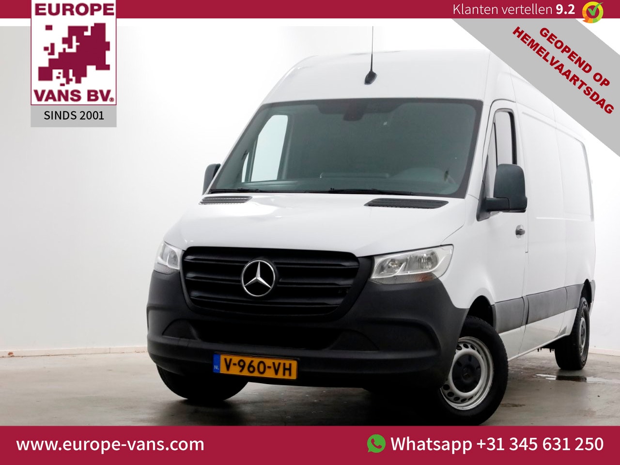 Mercedes-Benz Sprinter - 314 CDI 143pk E6 L2H2 Airco/Camera 01-2019 - AutoWereld.nl