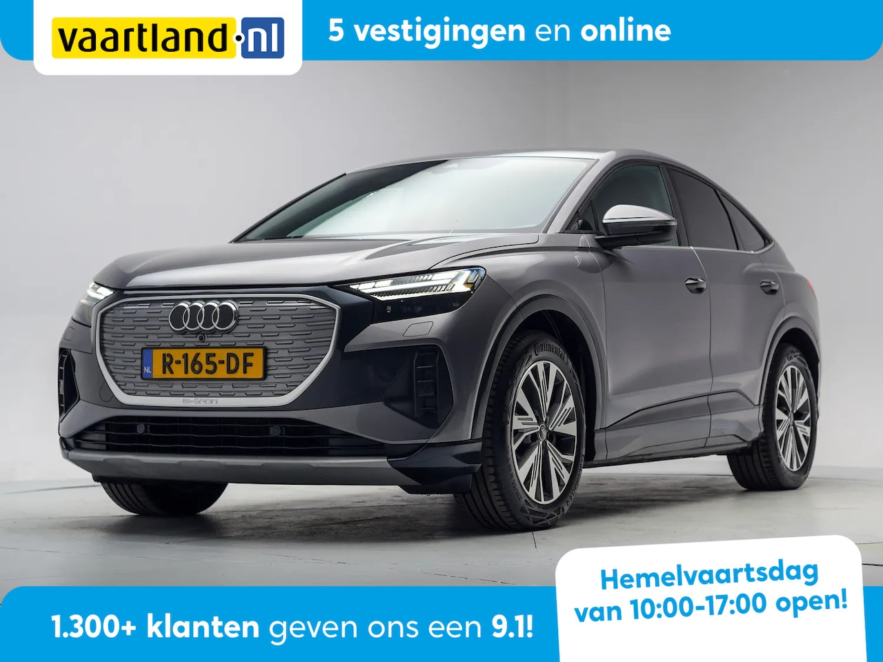 Audi Q4 Sportback e-tron - 50 quattro Advanced edition 77 kWh [ Sportstoelen & Verwarming Camera Navi Clima Adaptive - AutoWereld.nl
