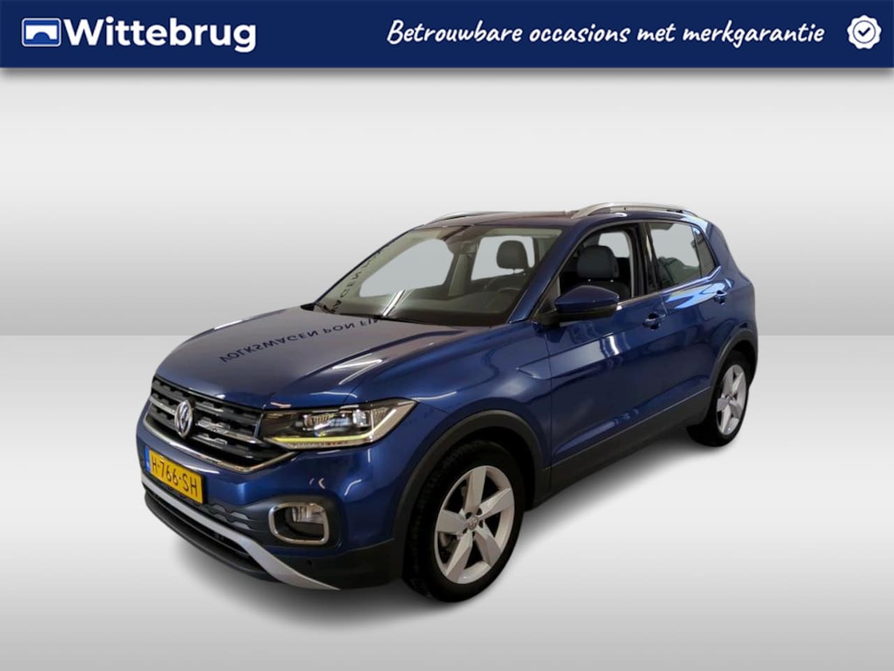 Volkswagen T-Cross - 1.0 TSI Style Executive Multimedia Parkeersensoren / Navigatie / 17"LM velgen / Clima / Le - AutoWereld.nl