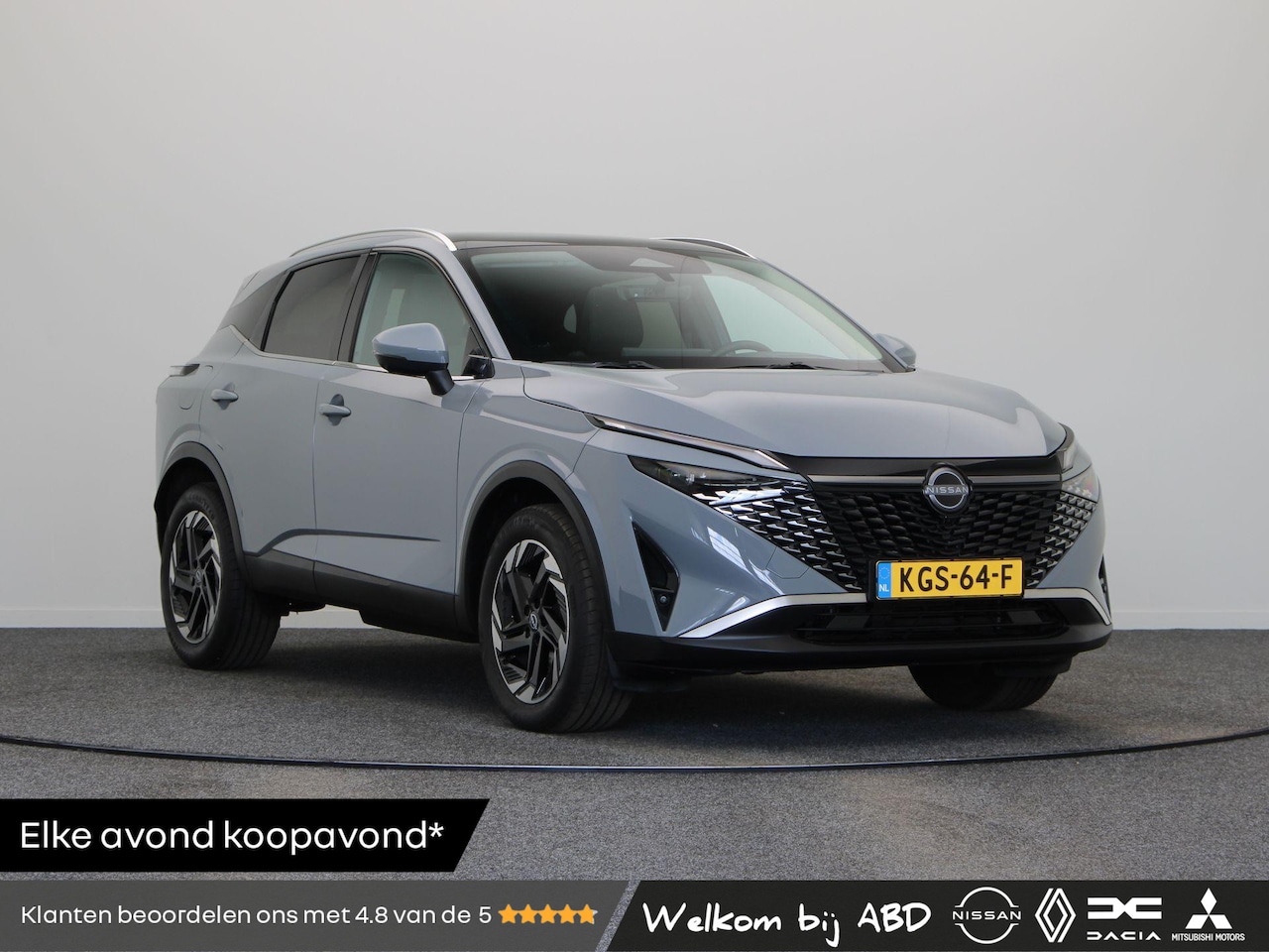 Nissan Qashqai - 1.3 MHEV Xtronic N-Connecta | 1800Kg trekgewicht | Pilot Assist | Elektrische achterklep | - AutoWereld.nl