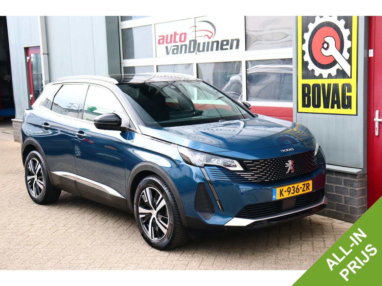 Peugeot 3008 - 1.2 PureTech GT O.a: Afn. trekhaak, Alcantara, Focal, ACC, Clima, Etc. All-in prijs! - AutoWereld.nl