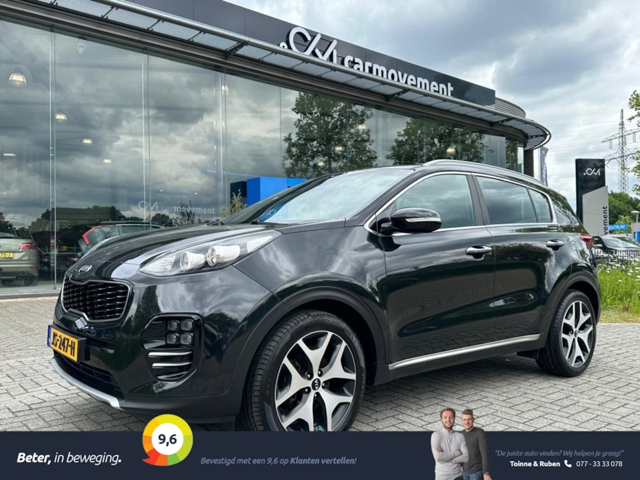Kia Sportage - 1.6 T-GDI GT-Line | Leder | Navi | 19 Inch I Camera - AutoWereld.nl