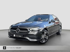 Mercedes-Benz C-klasse Estate - 300 e | Pano | Trekhaak | Distronic | Head-up | 360-camera | Sfeerverlichting | Nightpakke
