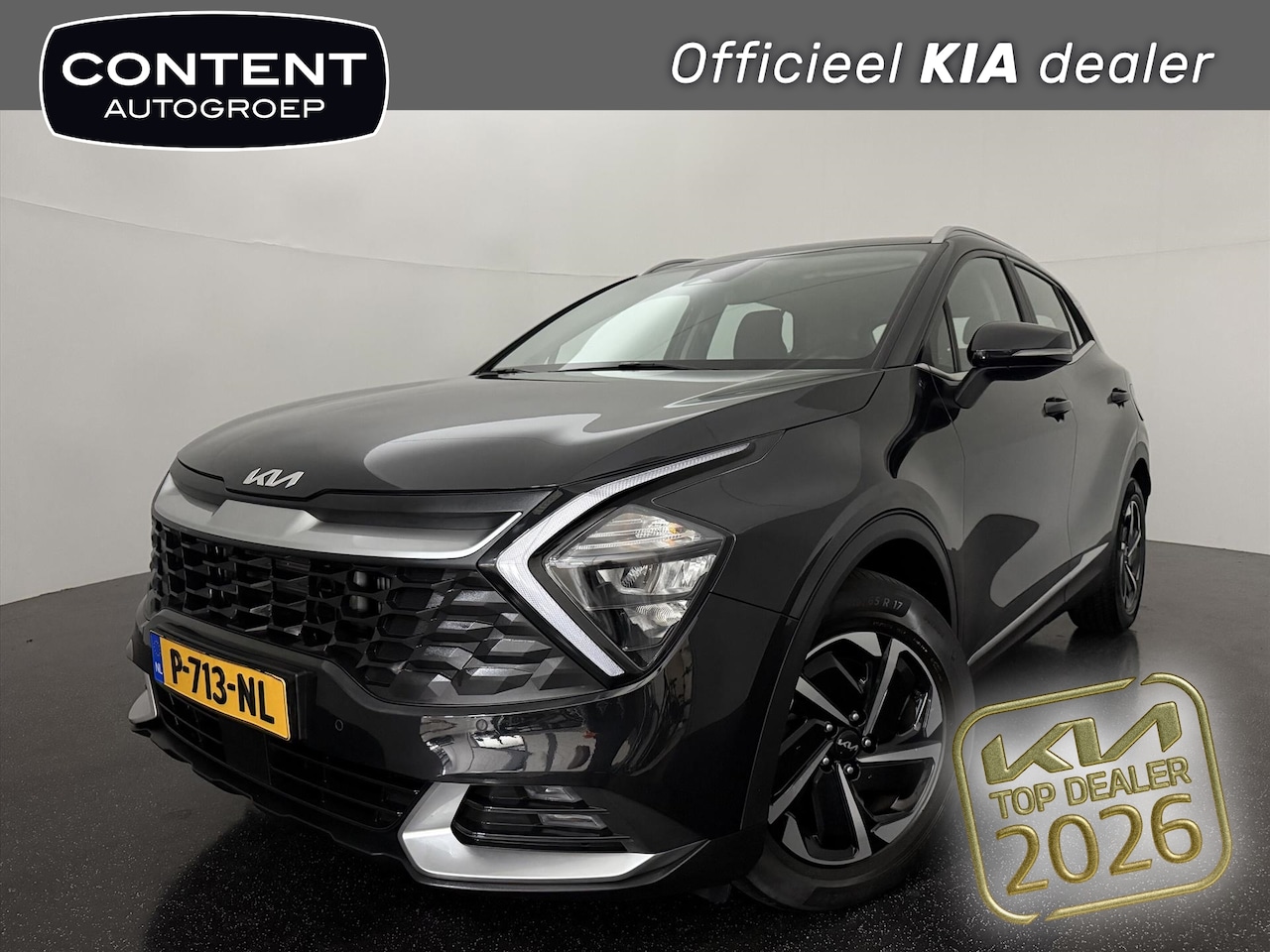 Kia Sportage - 1.6 T-GDi 150pk Mild Hybrid DynamicLine | Trekhaak | 1650KG Trekgewicht - AutoWereld.nl