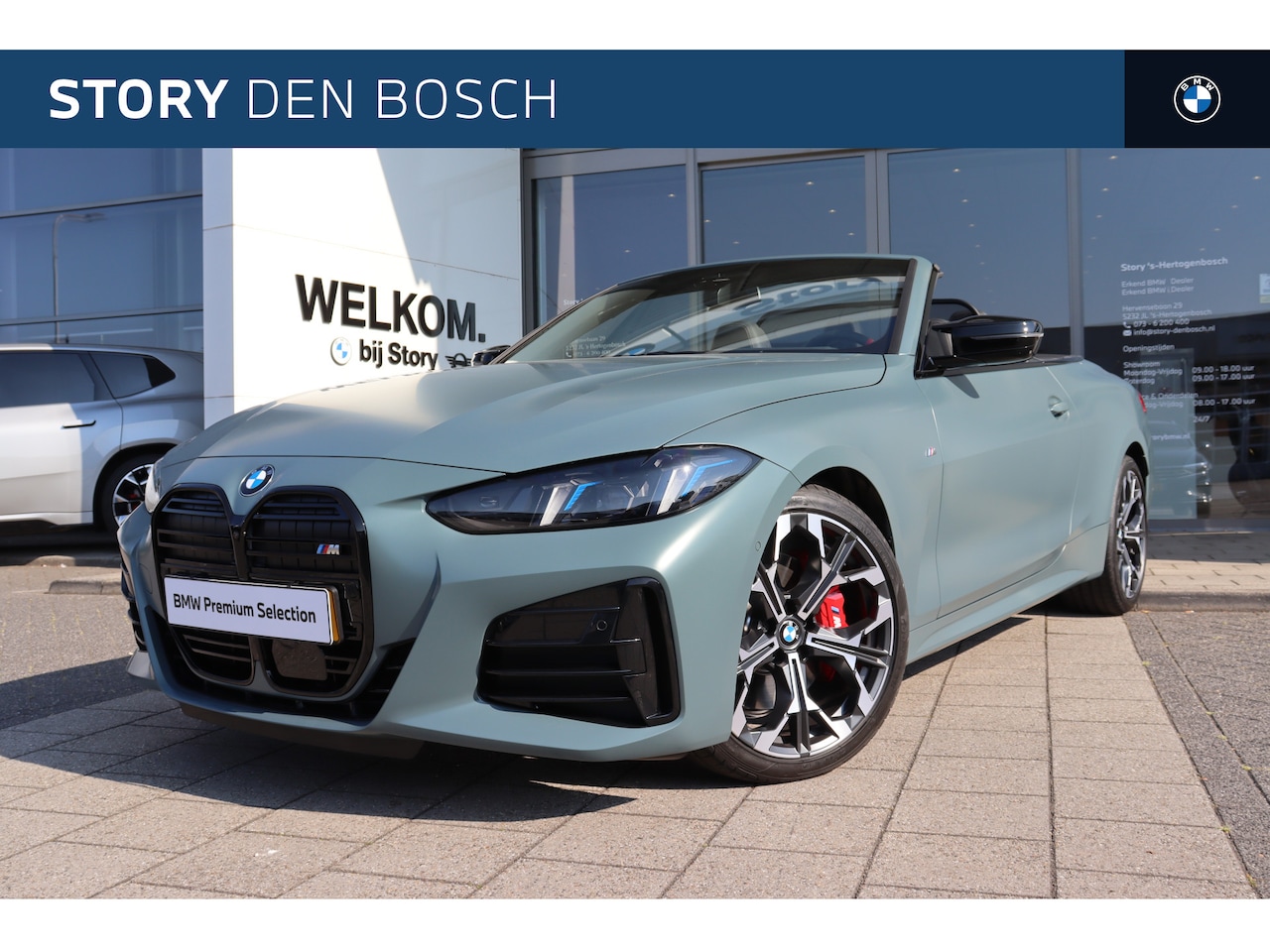 BMW 4-serie Cabrio - M440i xDrive High Executive Automaat / Air Collar / Adaptieve LED / M Adaptief onderstel / - AutoWereld.nl
