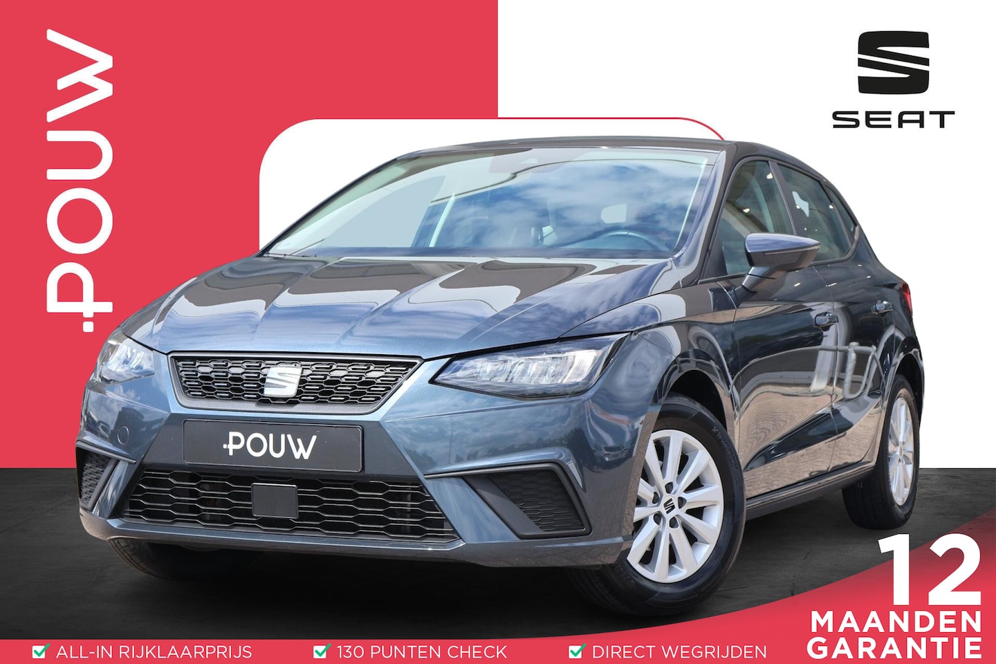 SEAT Ibiza - 1.0 EcoTSI 95pk Style | Climate Control | PDC | Apple Carplay | Cruise Control - AutoWereld.nl