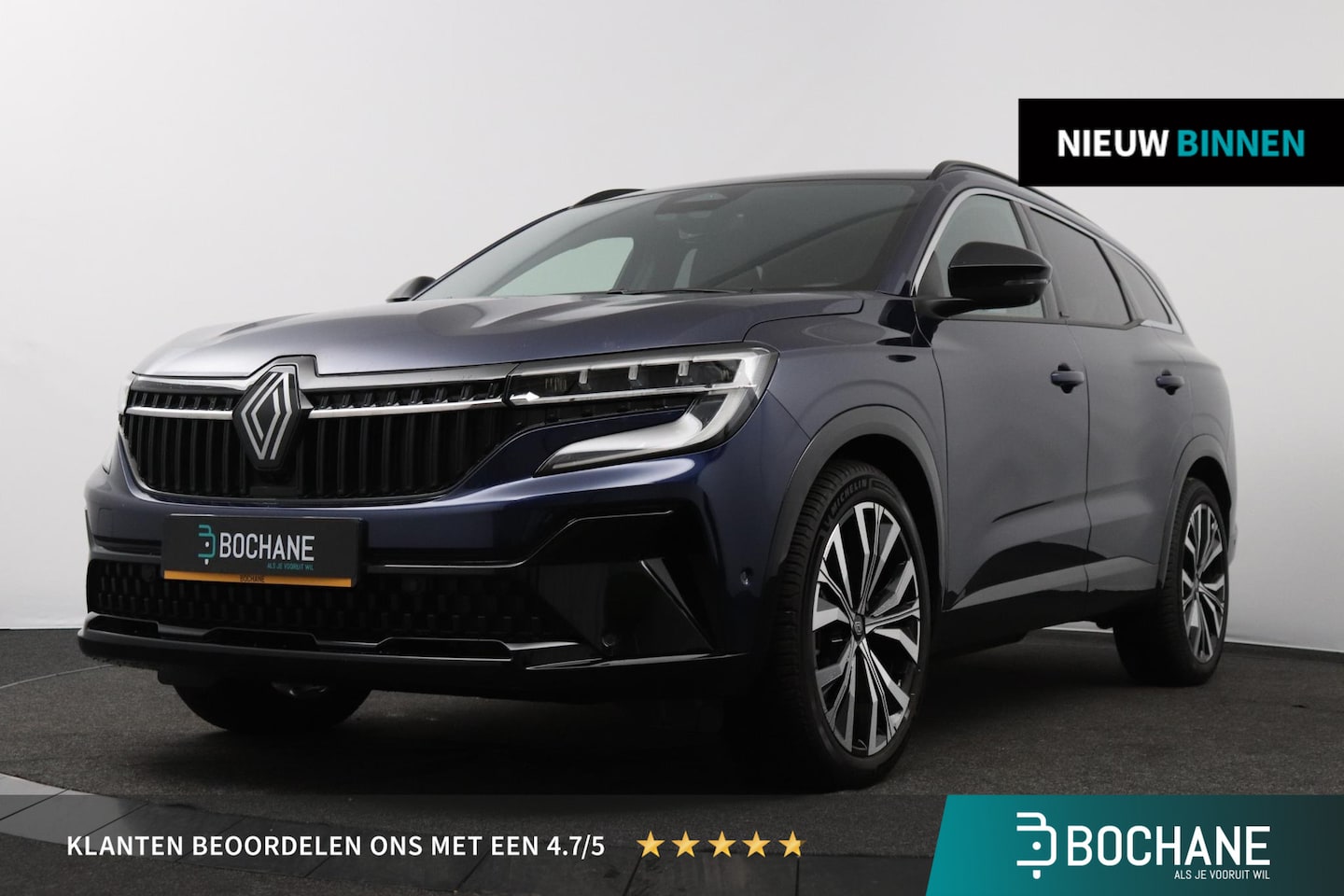 Renault Espace - E-Tech full hybrid 200 iconic 7p. | Leder | Panoramadak | Stoel & Stuur Verwarming | - AutoWereld.nl