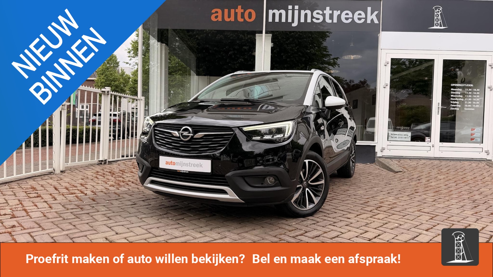Opel Crossland X - 1.2 Turbo Ultimate | Automaat | Navi | Leder | - AutoWereld.nl