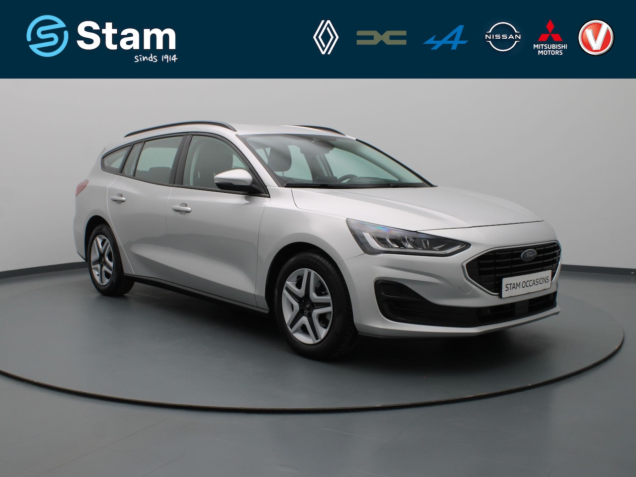 Ford Focus Wagon - EcoBoost Hybrid Connected 125pk Airco | Cruise | Navi | Parkeersens. v+a - AutoWereld.nl