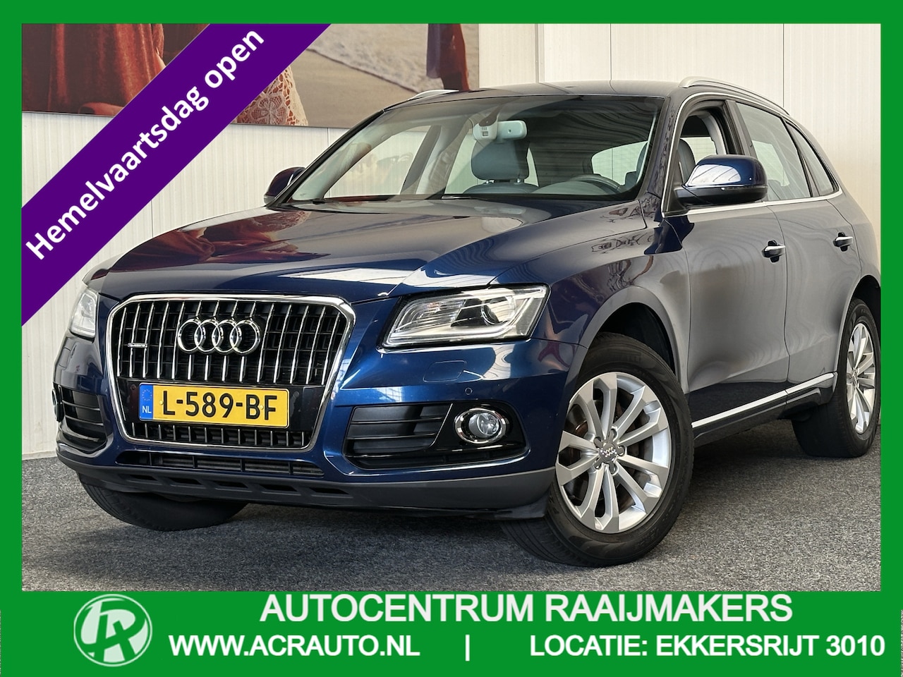 Audi Q5 - 2.0 TFSI QUATTRO AUTOMAAT PROLINE PLUS LEDER CLIMATE CONTROL NAVIGATIE STOELVERWARMING ACH - AutoWereld.nl