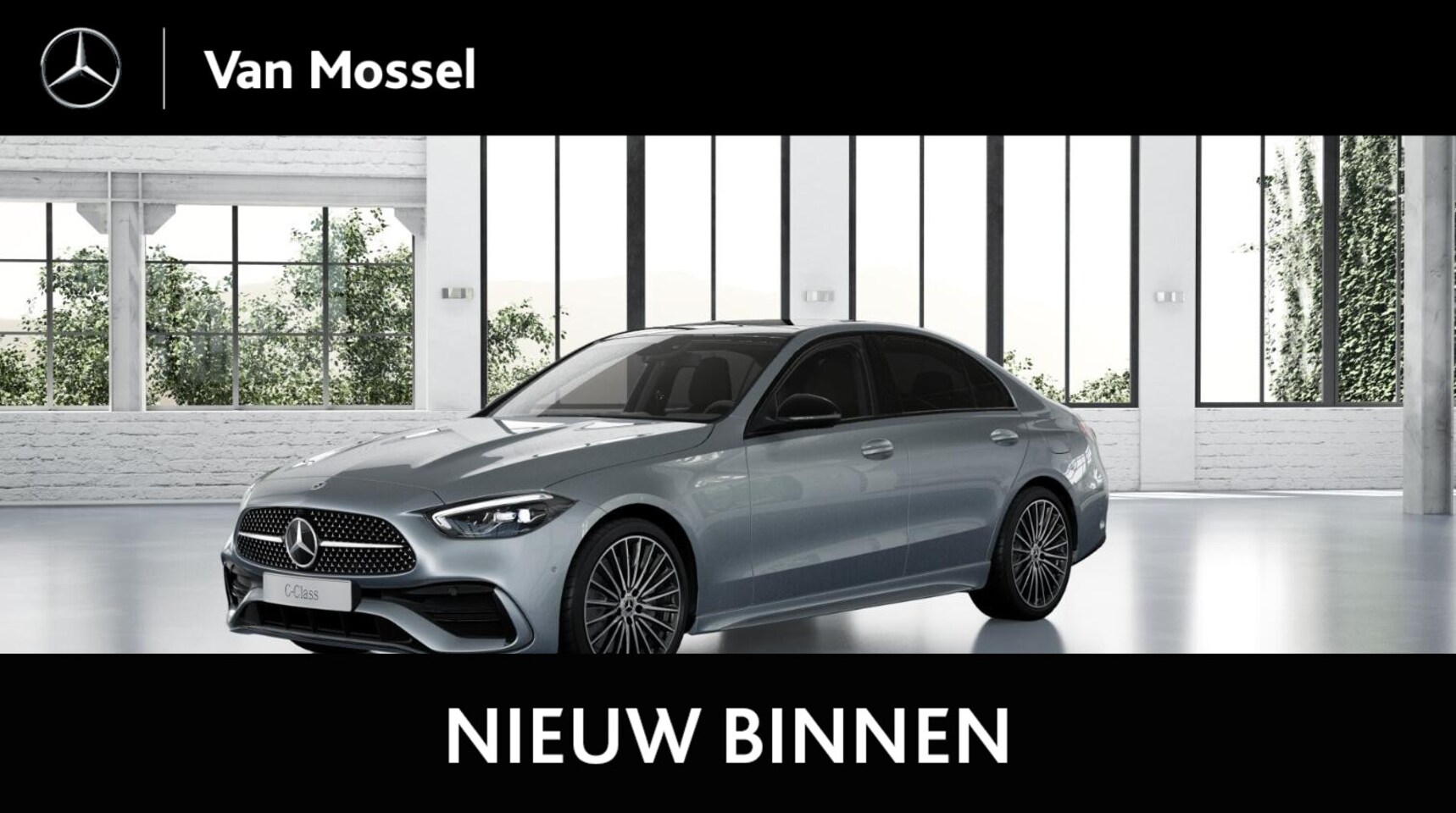 Mercedes-Benz C-klasse - 300e 140 Years Edition / Smartphone-integratie / 19" multispaaks / Panaroma-dak / Achterui - AutoWereld.nl