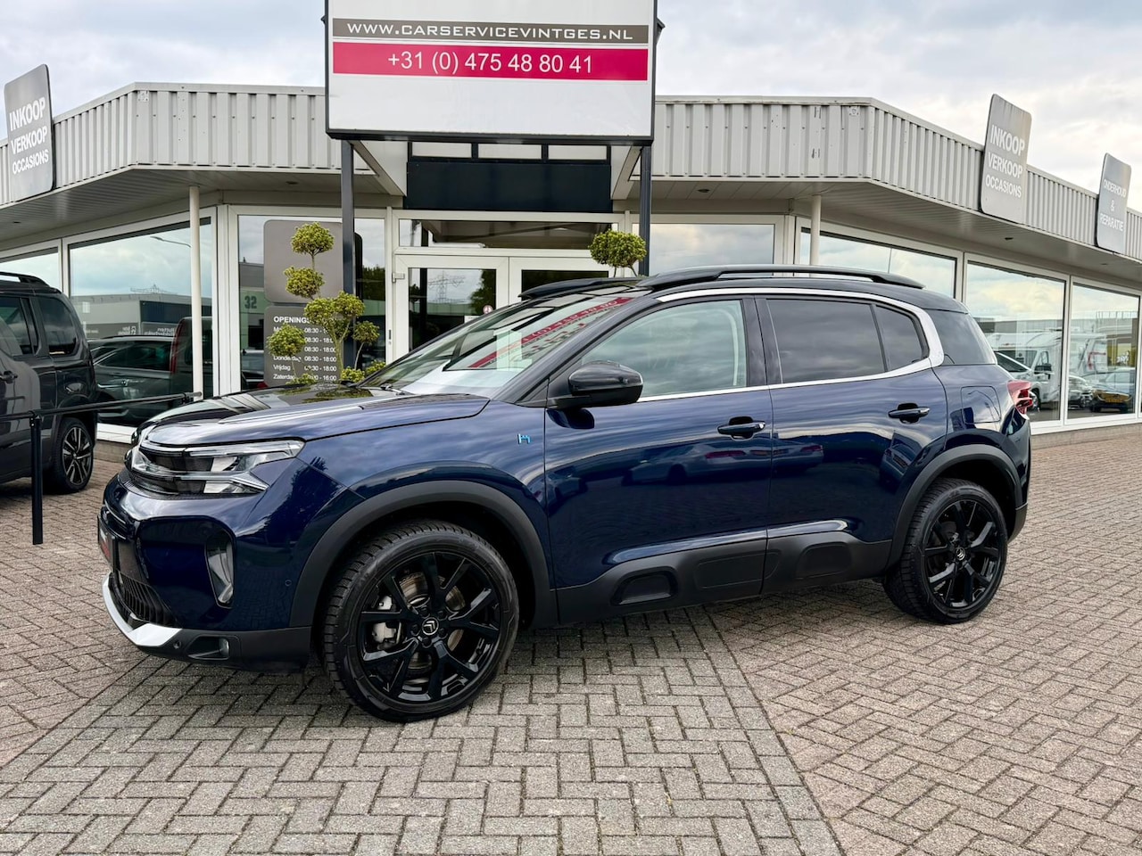 Citroën C5 Aircross - 1.6 Plug-in Hybrid 180 Plus Camera V+A, Navi, PDC, Leder/ Alcantara, Carplay, L/m velgen, - AutoWereld.nl