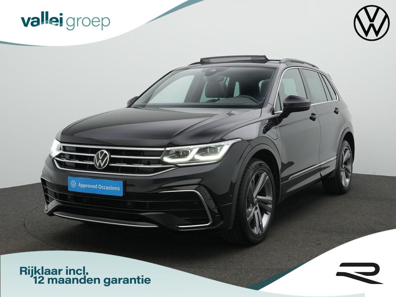 Volkswagen Tiguan - 1.4 TSI eHybrid 245 pk R-Line | Panoramadak | IQ Light | Achteruitrijcamera | Side Assist - AutoWereld.nl