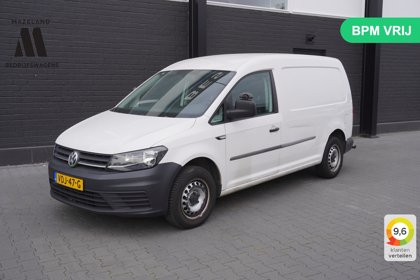 Volkswagen Caddy Maxi - 2.0 TDI 102pk Automaat EURO 6 - Airco - Navi - Cruise - € 10.900,- Excl. - AutoWereld.nl