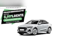 Audi e-tron Sportback - S quattro 95 kWh | 503 PK | SoH 100% | Trekhaak | Panoramadak | Top View 360° | Head-up di