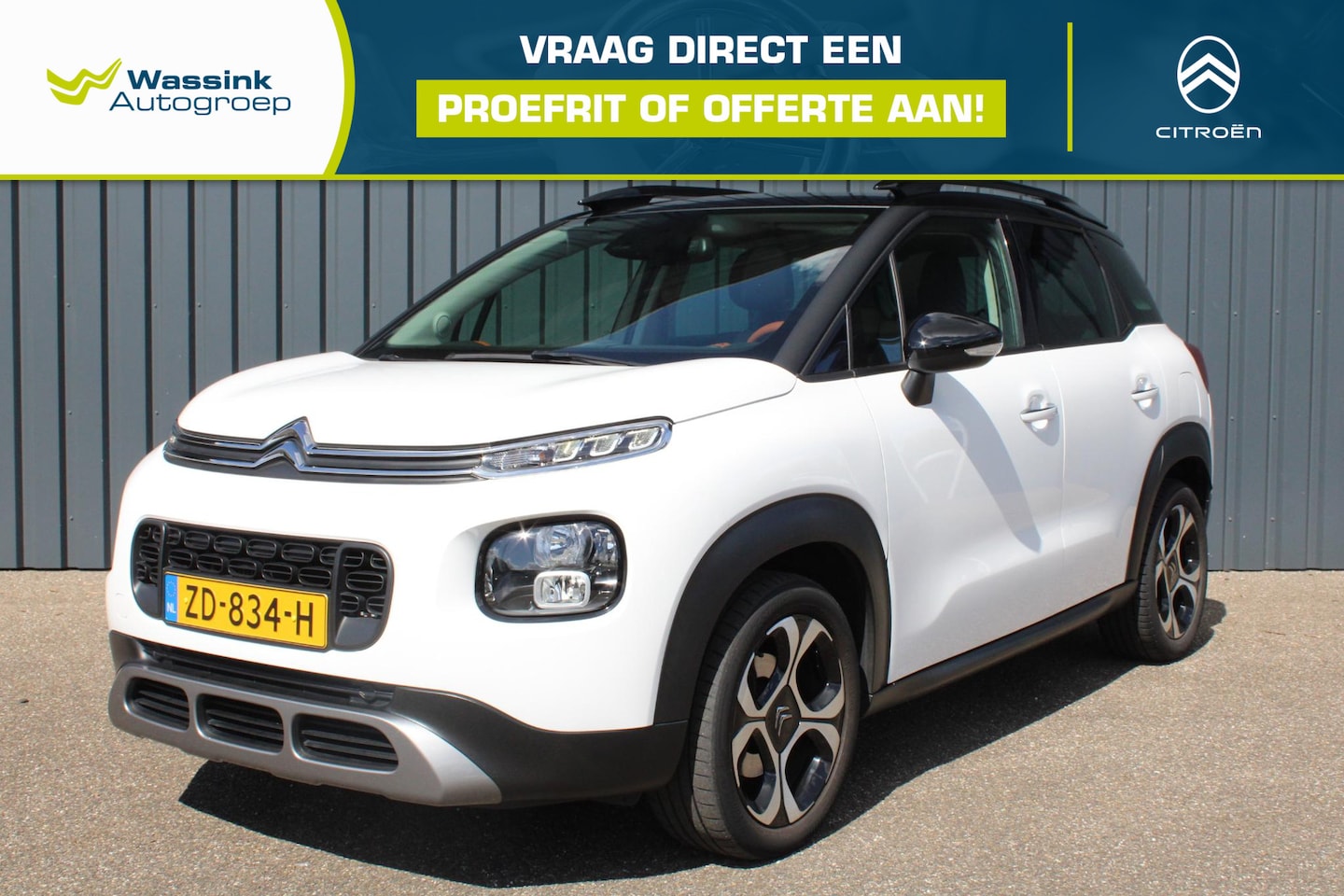 Citroën C3 Aircross - 1.2 PureTech S&S Shine 110pk Automaat  Shine  Panoramisch Open Dak | Navigatie | JBL HIFI - AutoWereld.nl