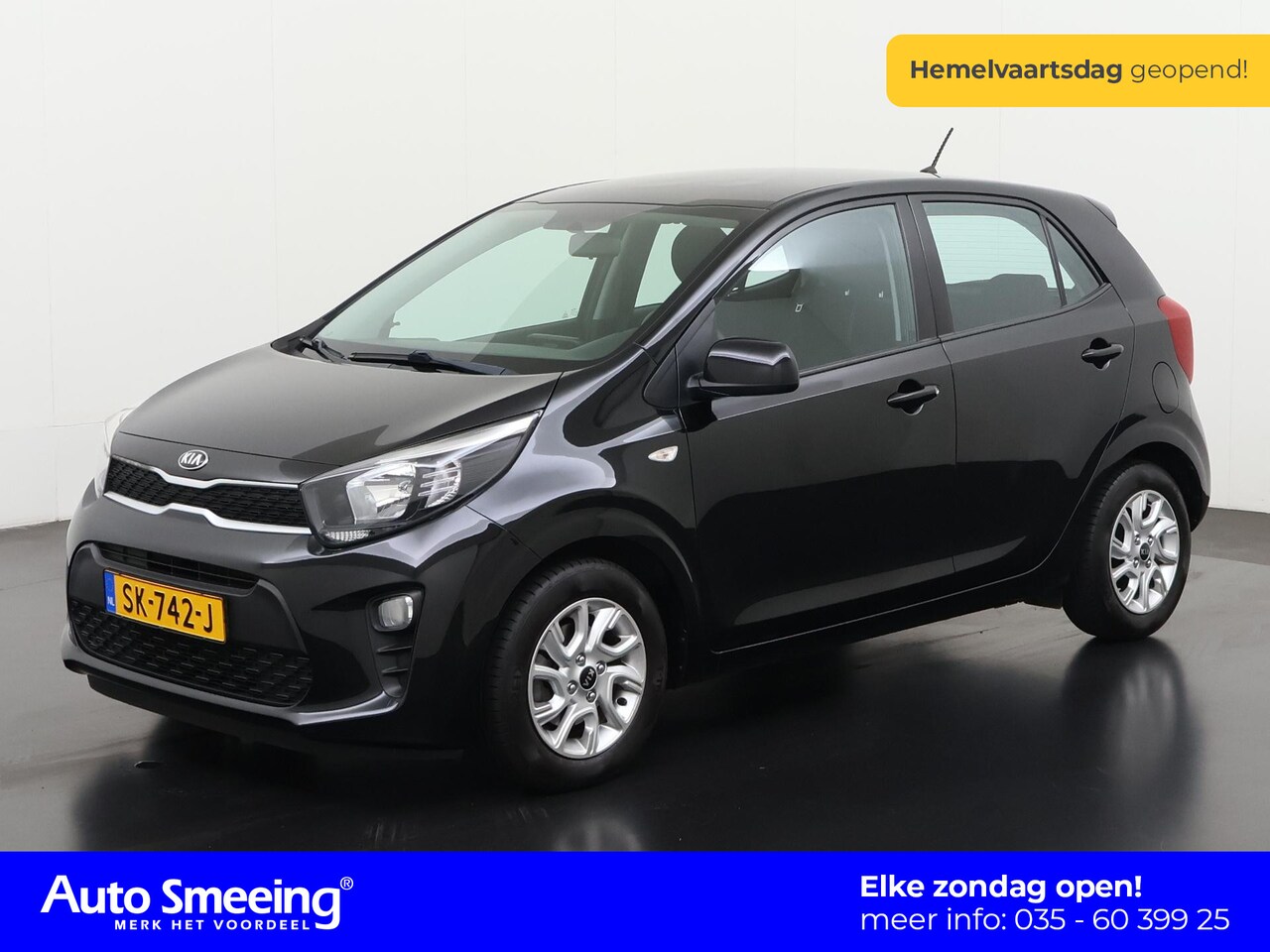 Kia Picanto - 1.0 CVVT EconomyPlusLine | Airco | Bluetooth | Lichtmetalen Velgen | Zondag Open! - AutoWereld.nl