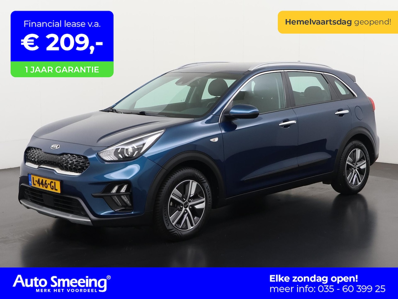 Kia Niro - 1.6 GDi Hybrid DynamicLine | Camera | Navigatie | Apple/Android Carplay | Zondag Open! - AutoWereld.nl
