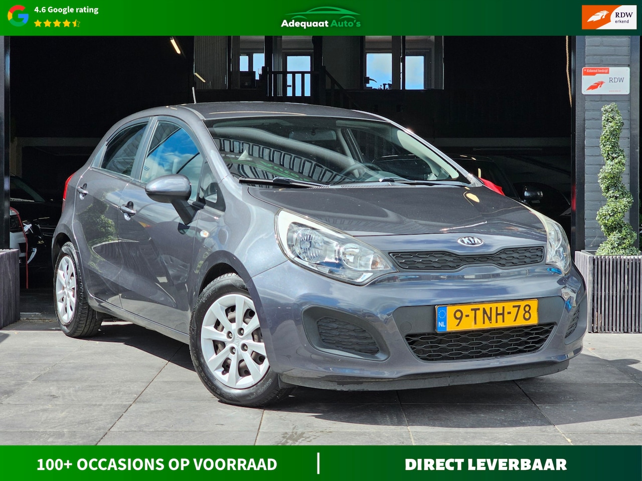 Kia Rio - 1.2 CVVT ComfortLine|2e eig|NAP|Airco|El.Ramen|APK - AutoWereld.nl