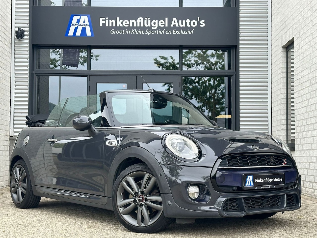 MINI Cabrio - 2.0 Cooper S F1 JCW 192 pk |H.K Audio |Union Jack |Camera|ACC |Navi | - AutoWereld.nl