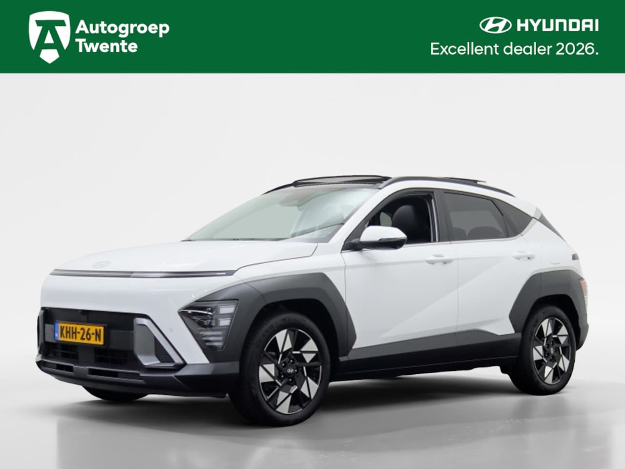 Hyundai Kona - 1.6 GDI HEV Premium Sky | Panoramadak | - AutoWereld.nl