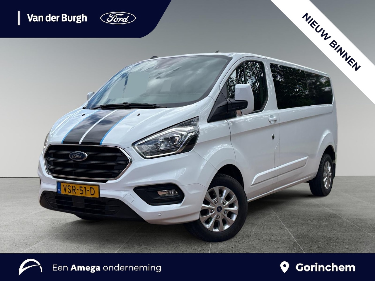 Ford Transit Custom - 300 2.0 TDCI L2H1 Limited Dubbele Cabine | Trekhaak | Winter Pack | Camera | Laadruimte Be - AutoWereld.nl