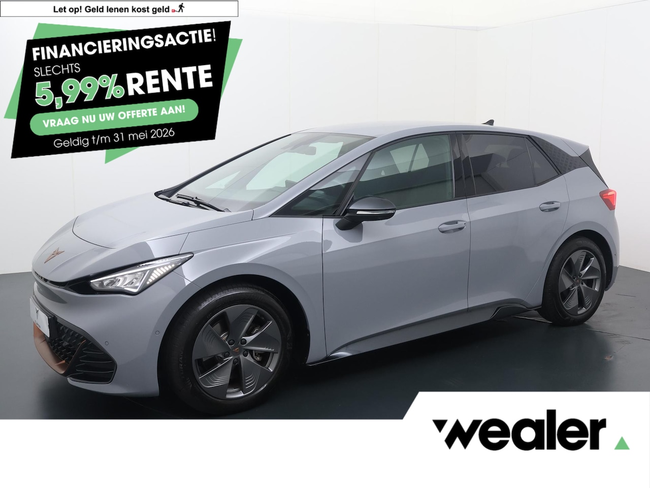 CUPRA Born - Impulse 62 kWh | 204 PK | SoH 93% | Adaptive cruise control | Area view 360 | Dodehoek det - AutoWereld.nl