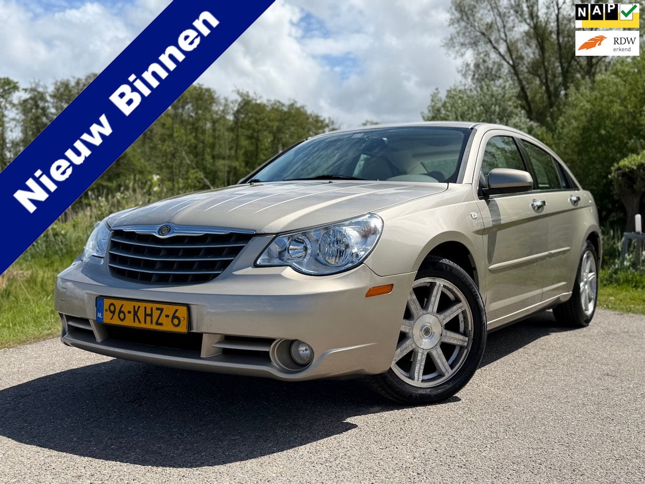 Chrysler Sebring - 2.7 Limited BNS Edition / Orginele NL Auto / Automaat / Navi / Clima / Schuif-dak / Leder - AutoWereld.nl