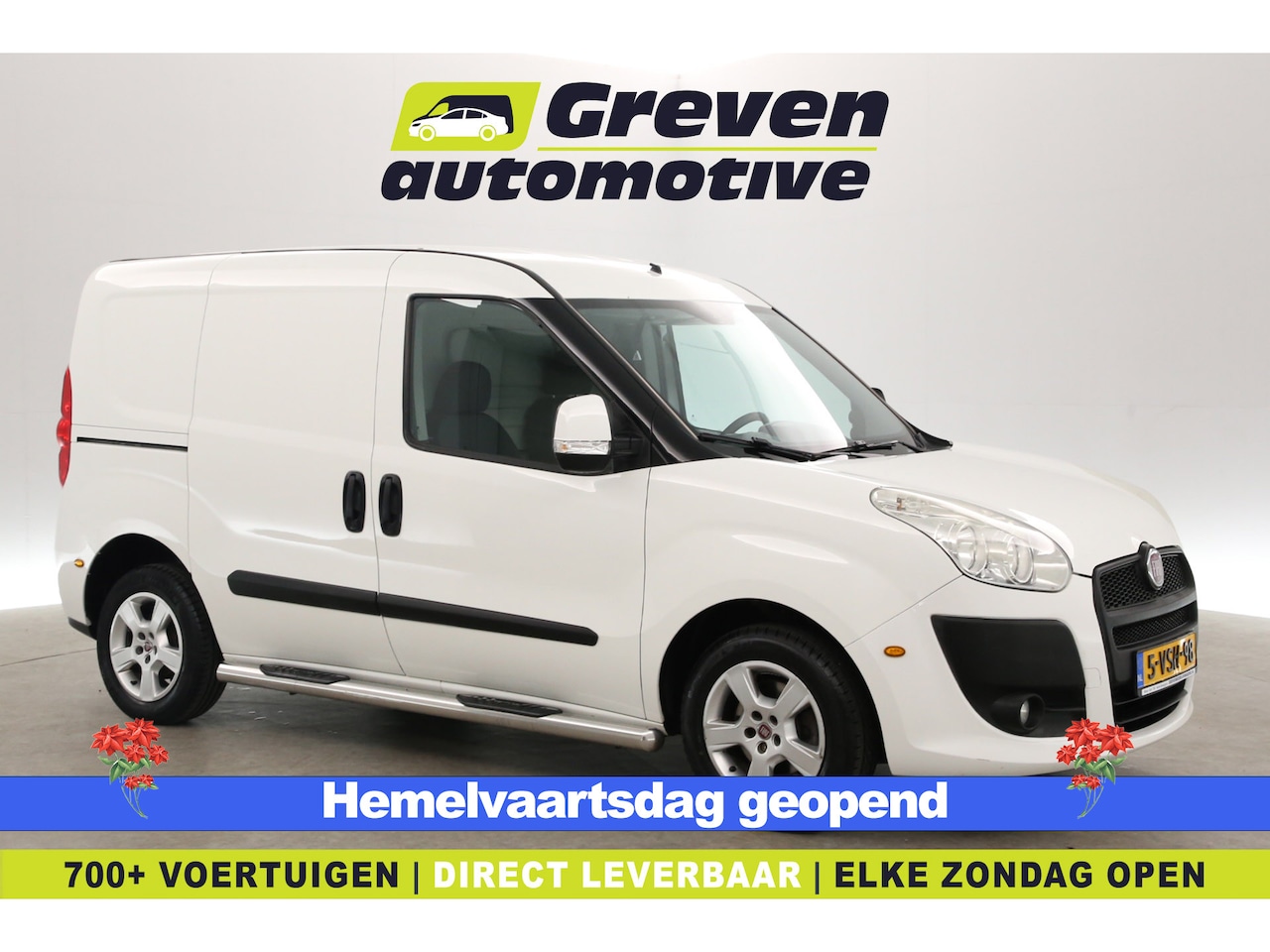 Fiat Doblò - 1.3 MultiJet SX | EXPORT | Airco | Trekhaak | Parkeersensoren | Elektrpakket - AutoWereld.nl