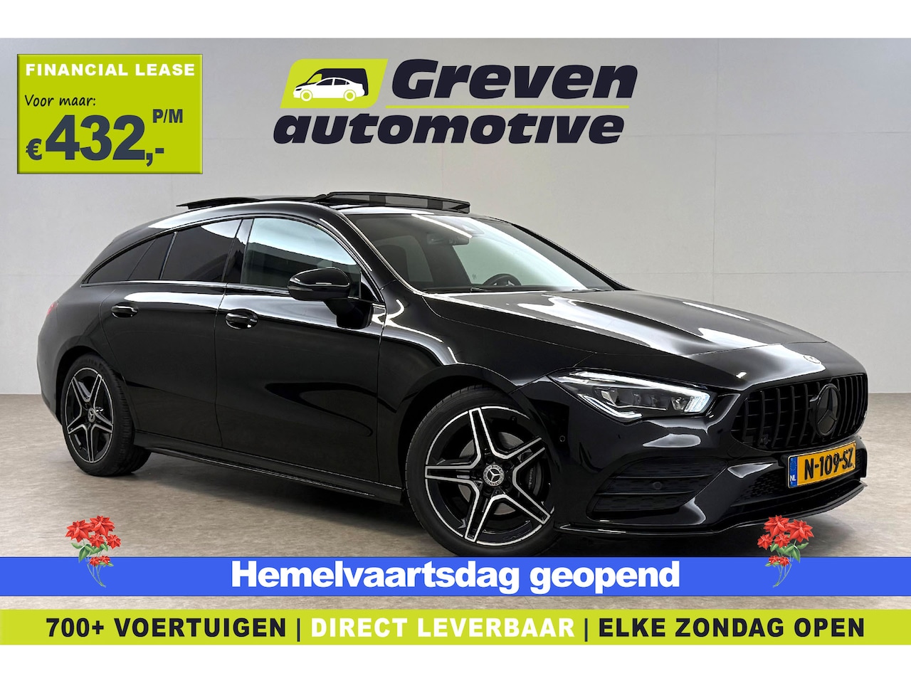 Mercedes-Benz CLA-Klasse - 180 AMG Nightpakket | Pano | Sfeer | Virtual | Memory | Multibeam-LED | Carplay - AutoWereld.nl