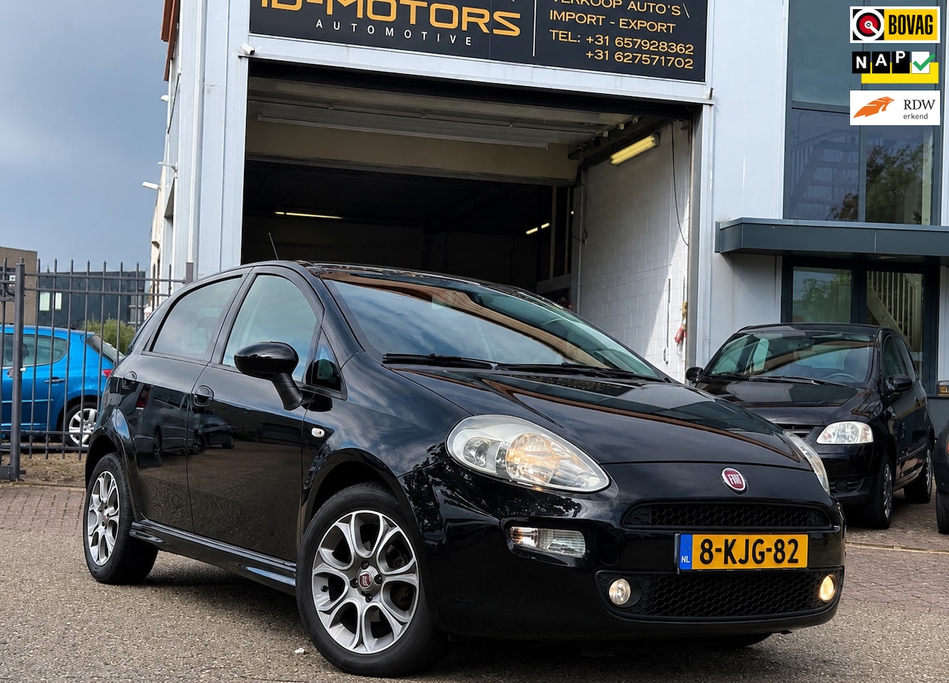 Fiat Punto Evo - 0.9 TwinAir cruise apk nap sport velgen rijdt perfect - AutoWereld.nl