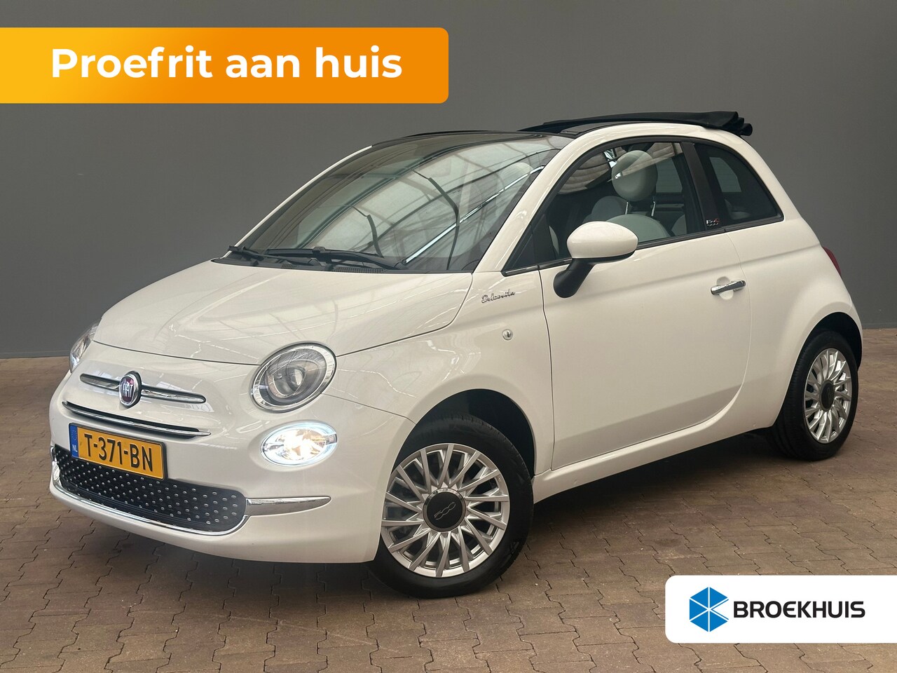 Fiat 500 C - 1.0 70 PKHYBRID DOLCEVITA Airco | Carplay | 16" Lichtmetaal | Parkeersensoren Achter | LED - AutoWereld.nl