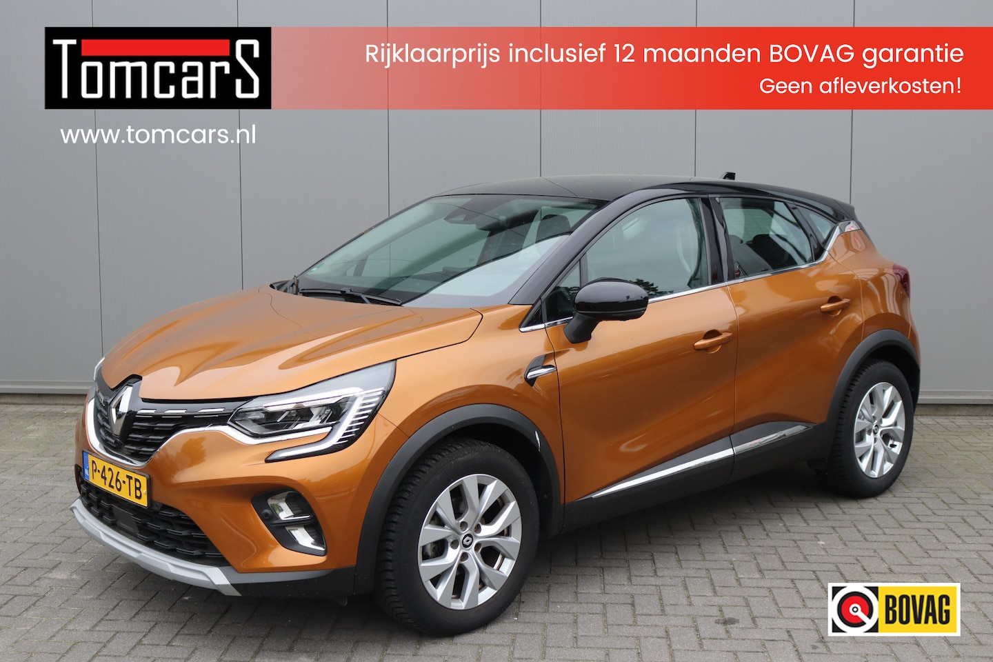 Renault Captur - 1.0 TCe 90PK Intens Gr.-navigatie/Stoel-stuurverwarming/Camera/Navigatie/Parkeerhulp - AutoWereld.nl