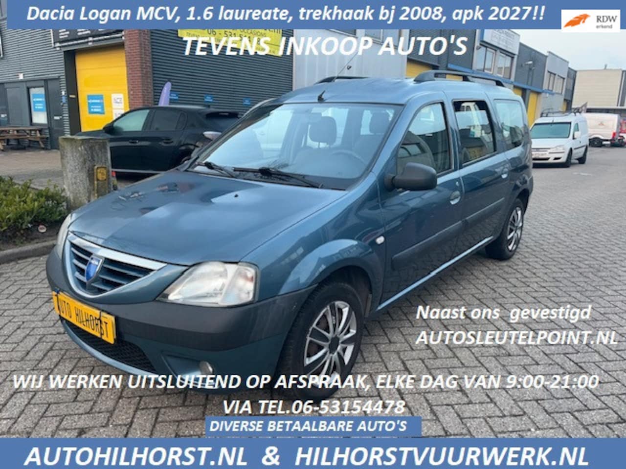 Dacia Logan MCV - 1.6 Lauréate Nederlandse auto!! - AutoWereld.nl