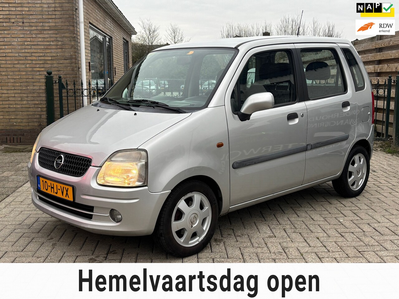 Opel Agila - 1.2-16V Elegance | airco | 5drs | nieuwe apk | trekhaak - AutoWereld.nl