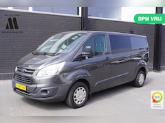 Ford Transit Custom - 2.0 TDCI 170PK L2 Dubbele Cabine EURO 6 - Airco - Cruise - Camera - € 8.900, MARGE