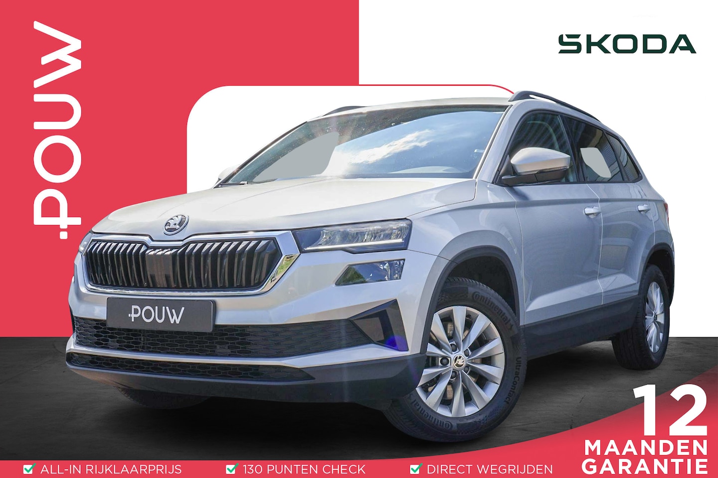Skoda Karoq - 1.5 TSI 150pk DSG ACT Business Edition | Navigatie | Apple CarPlay/ Android Auto | Airco A - AutoWereld.nl