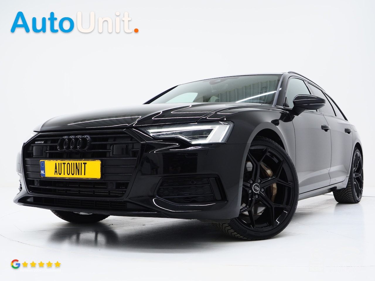 Audi A6 Avant - 50 TFSI e quattro Full Black | Panoramadak | HUD | B&O Audio | Leder | Keyless | Camera | - AutoWereld.nl