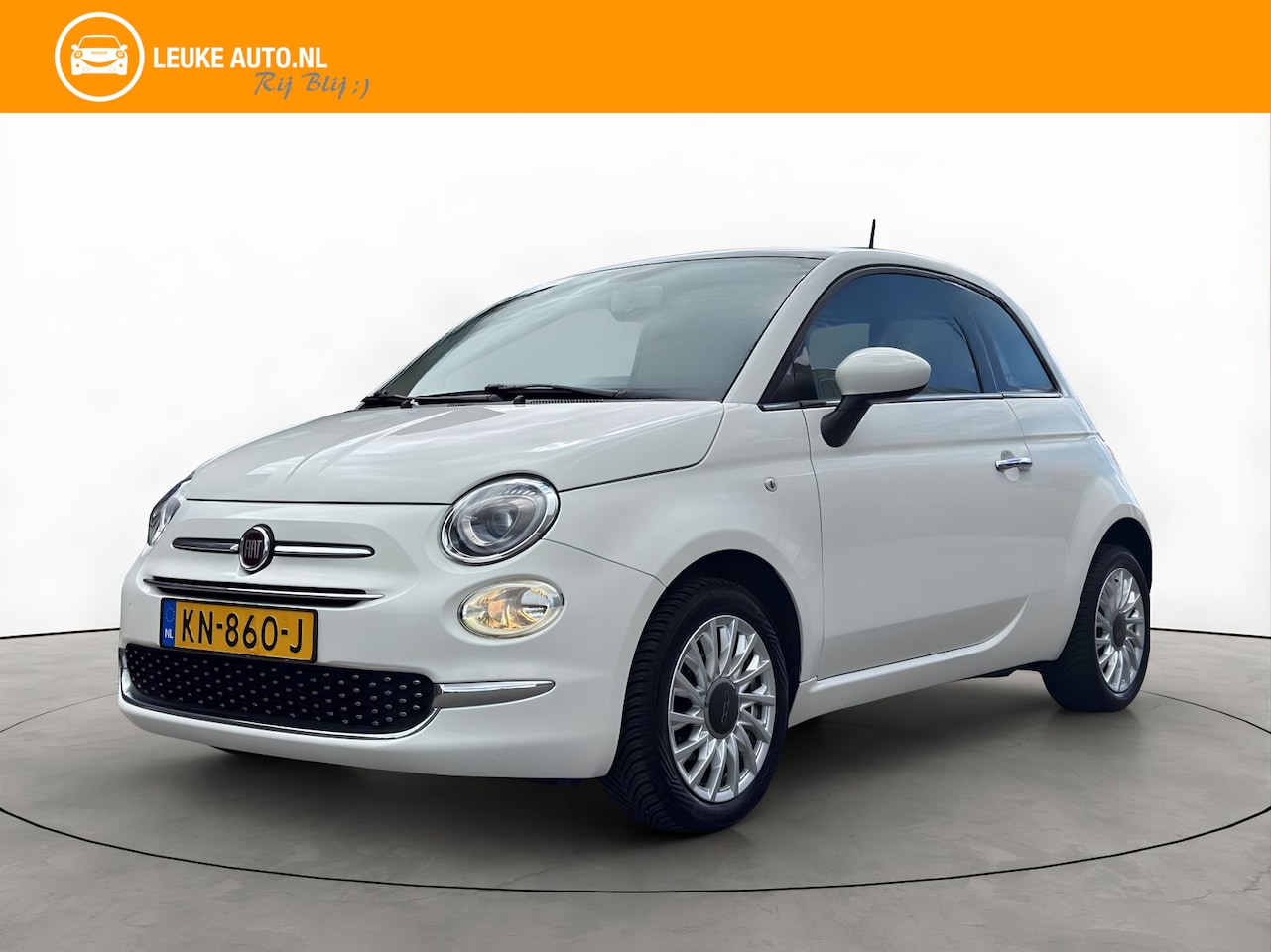 Fiat 500 - 0.9 TwinAir Turbo Lounge Pano Groot-scherm - AutoWereld.nl