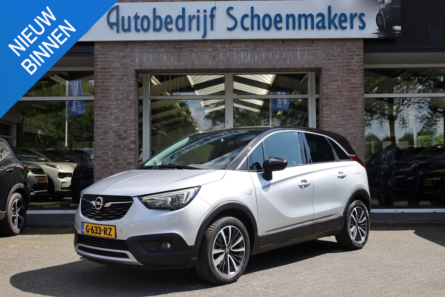 Opel Crossland X - 1.2 Turbo Innovation TREKHAAK 360-CAMERA HALF-LEER CARPLAY CRUISE NAVI CLIMA 2XPDC 17''LMV - AutoWereld.nl