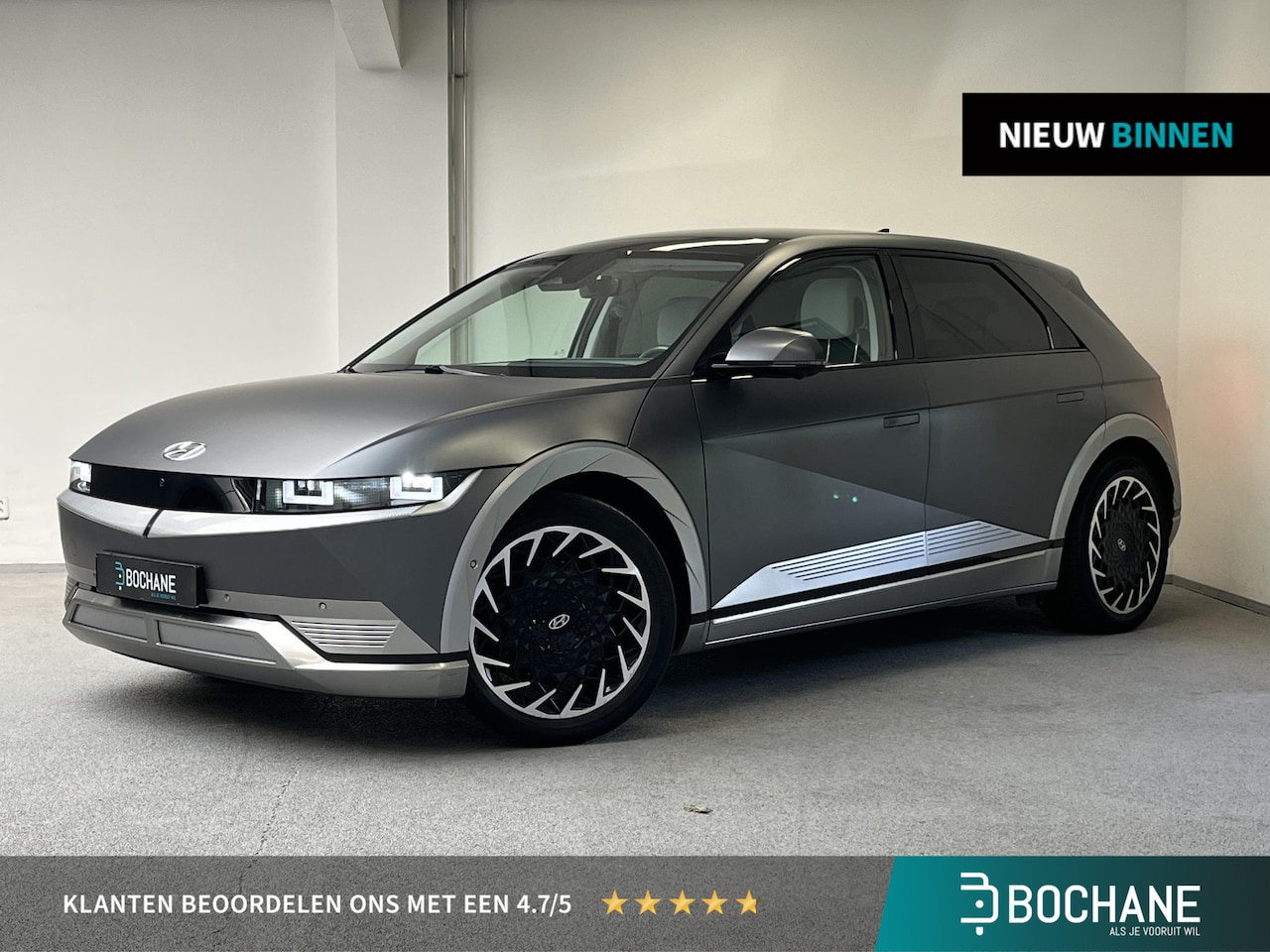Hyundai IONIQ 5 - Lounge 73kWh | 96% SOH | PANO | MAT GRIJS | LEDER | BOSE | - AutoWereld.nl
