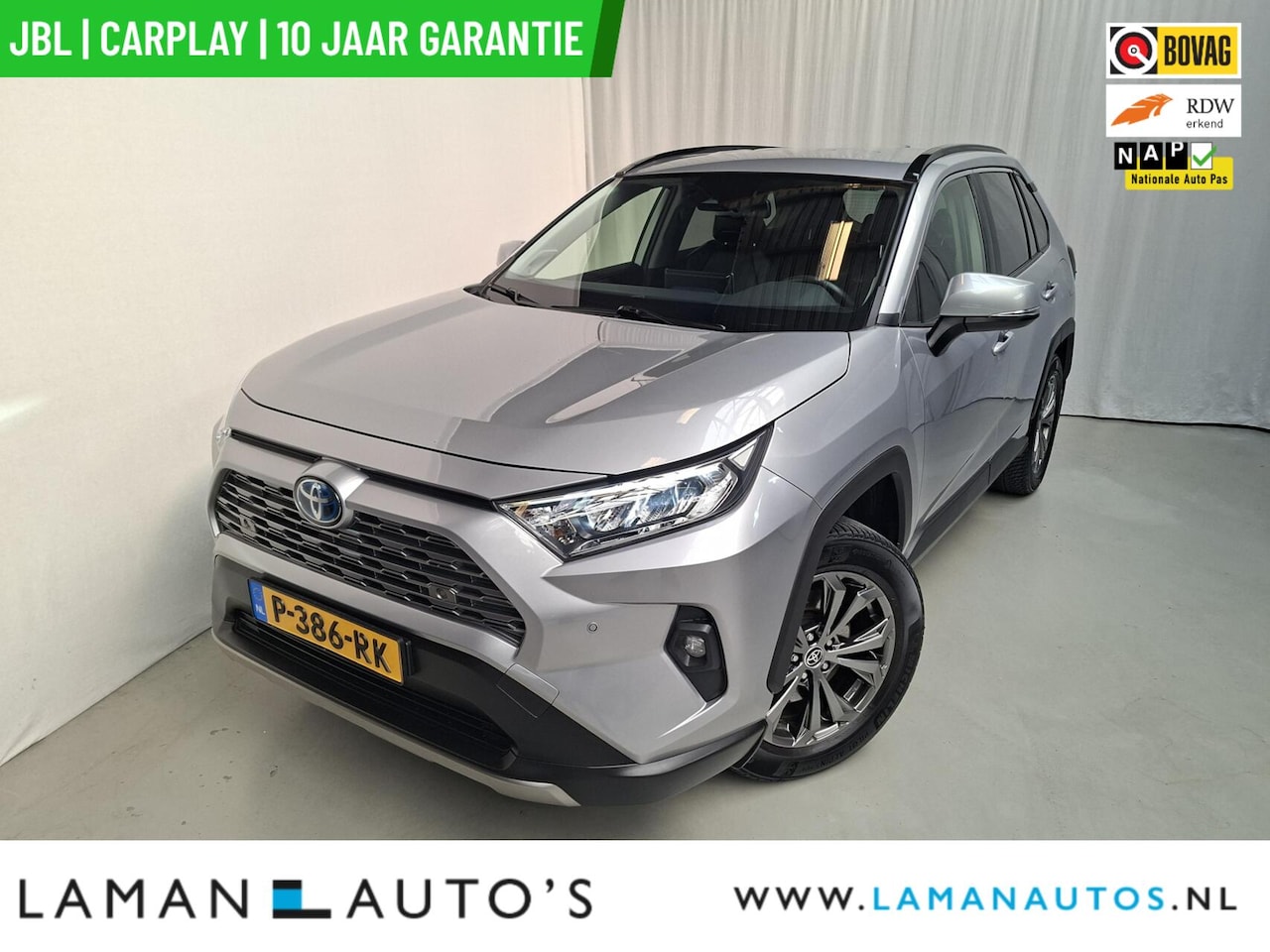 Toyota RAV4 - 2.5 Hybrid 218pk Business Plus | JBL CarPlay Leder Trekhaak ECC Nav 18" LMV ACC Camera Met - AutoWereld.nl