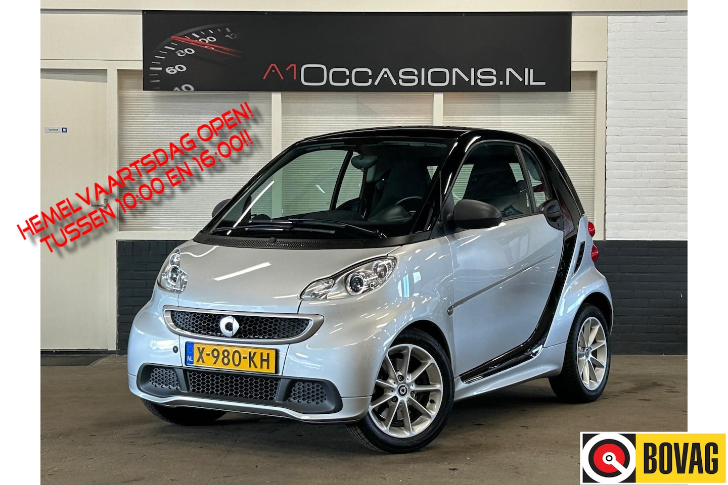 Smart Fortwo coupé - 1.0 mhd Passion + PANODAK !! - AutoWereld.nl