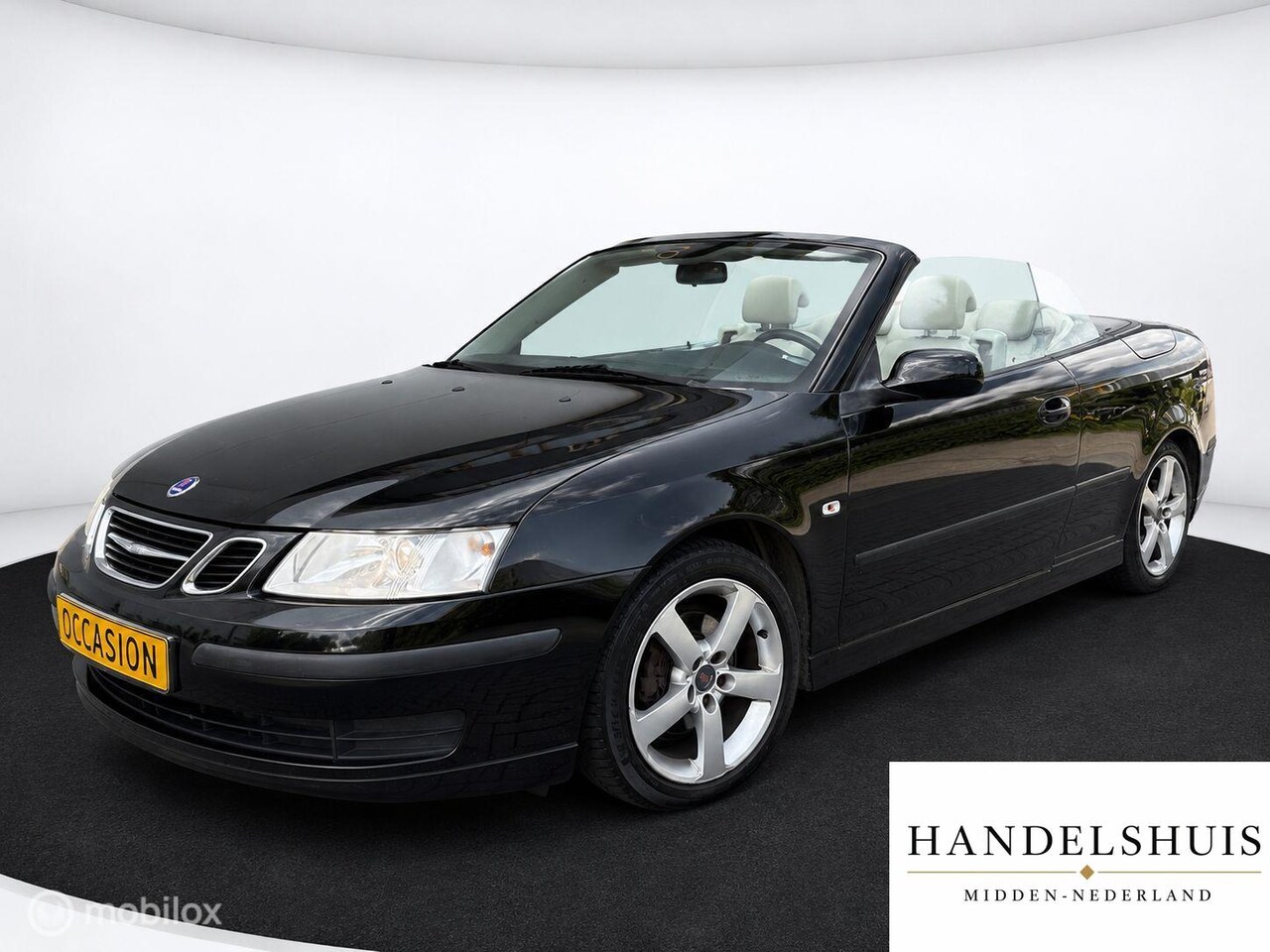 Saab 9-3 Cabrio - 2.0 196pk AircoCruiseStoelverwarmdParksensor - AutoWereld.nl
