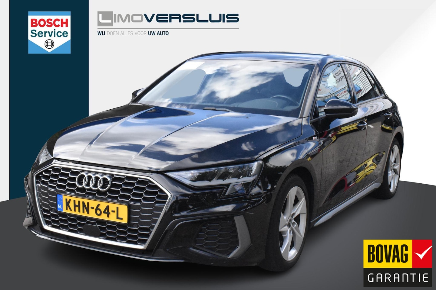 Audi A3 Sportback - 35 TFSI S edition S-line | Leder | Adaptieve Cruise | Navi | Carplay | 12 mnd BOVAG garant - AutoWereld.nl