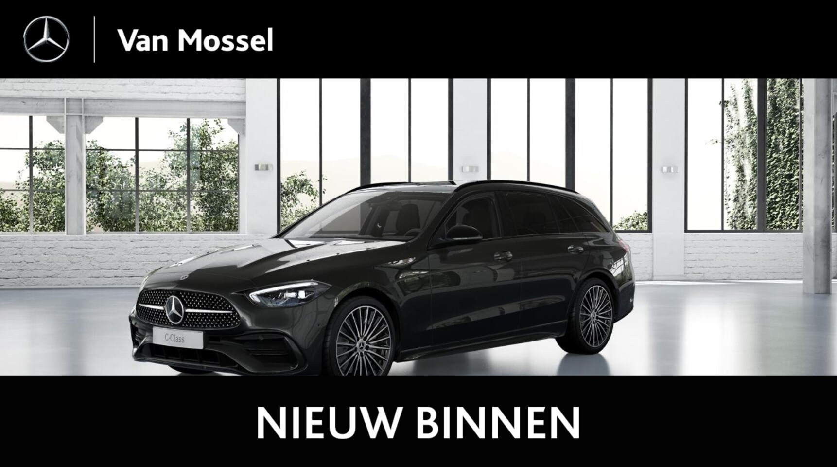 Mercedes-Benz C-klasse Estate - 300e 140Years Edition / Smartphone-integratie / 19" multispaaks / Panaroma-dak / Achteruit - AutoWereld.nl