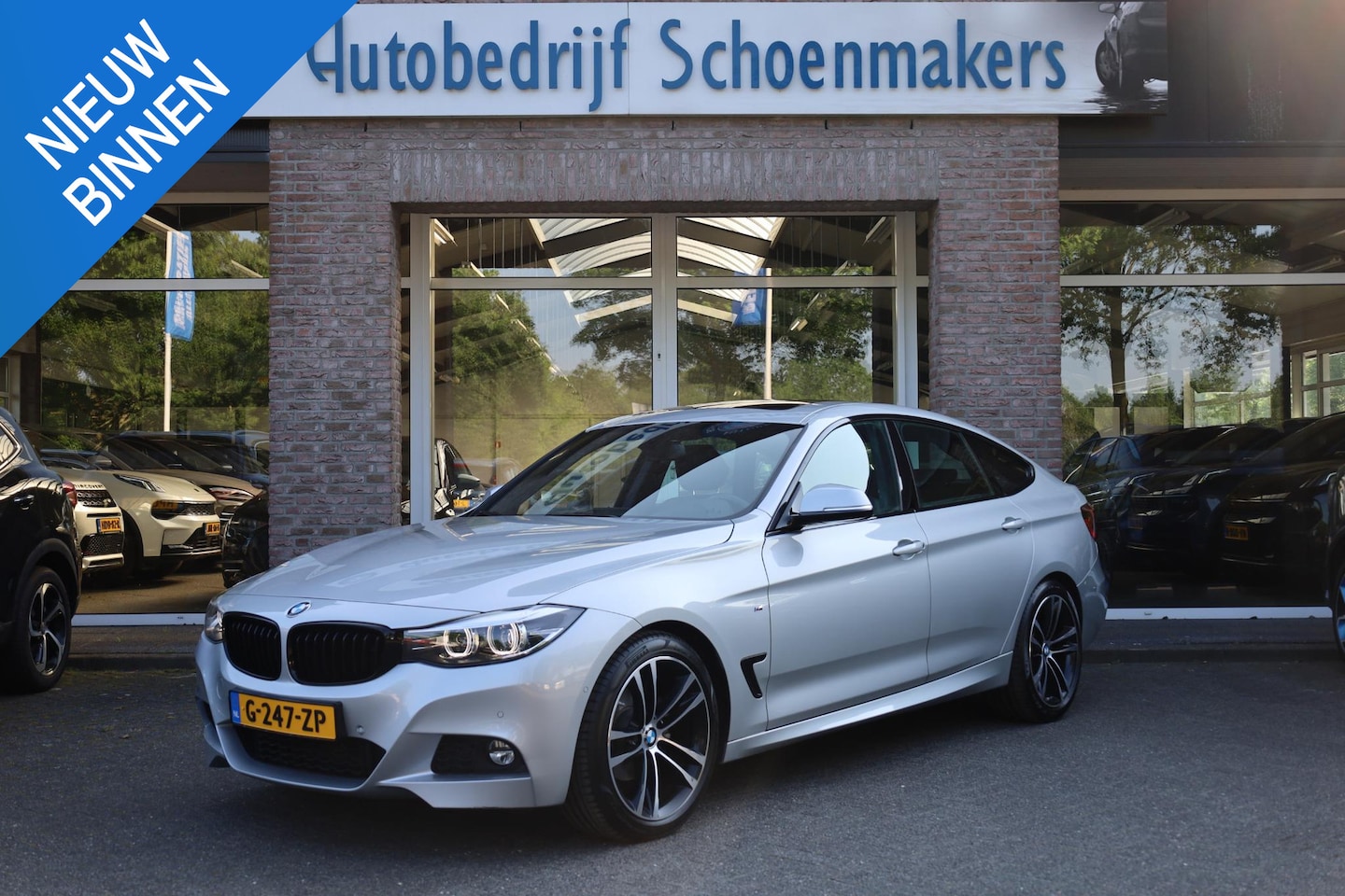 BMW 3-serie Gran Turismo - 320i High Executive Edition M-Sport PANO STOELVERW. CAMERA LEER ELEC-KLEP DAB NAVI CRUISE - AutoWereld.nl