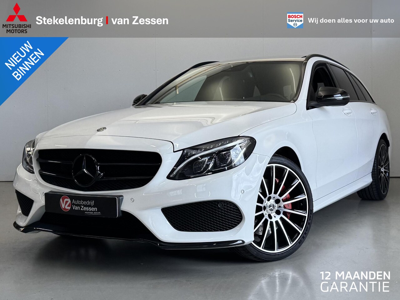 Mercedes-Benz C-klasse Estate - 400 4MATIC Sport Edition | 19 Inch | AMG Styling | Camera | Panoramadak | Rijklaarprijs - AutoWereld.nl